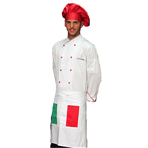 Chef Jacke Chef Modell Italien aus Baumwolle für Gastronomie von Fratelliditalia