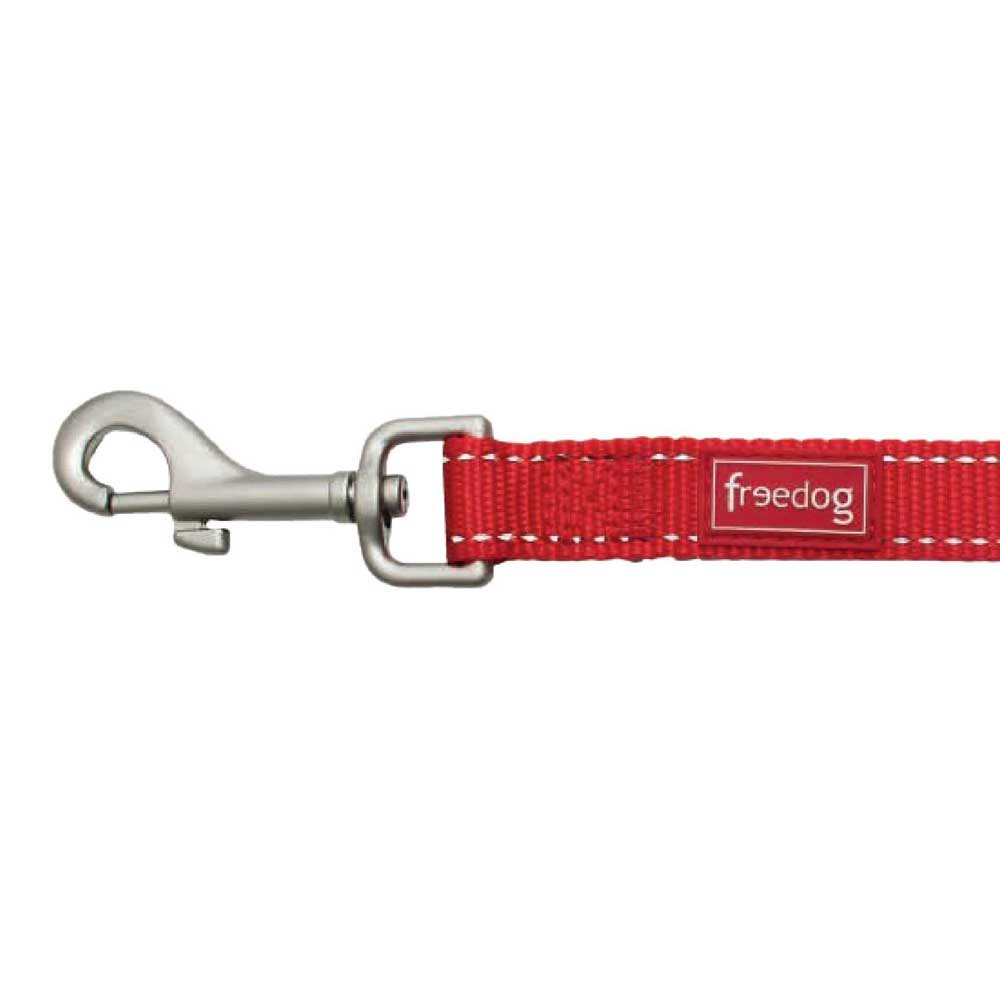 Freedog Nylon Reflect Leash Rot 20 mm x 120 cm von Freedog