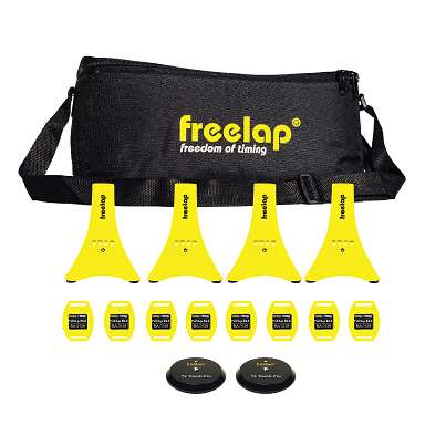 Freelap Zeitmesssystem-Set "Track & Field - Pro", Inkl. Freelap Transmitter "Tx Touch Pro", Für 8 Personen von Freelap