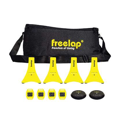 Freelap Zeitmesssystem-Set "Track & Field - Pro", Inkl. Freelap Transmitter "Tx Pad Pro", Für 4 Personen von Freelap