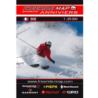 Freeride Map Anniviers - Ski von Freeride Map