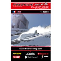 Freeride Map Glacier3000/Alpes Vaudoises - Ski von Freeride Map