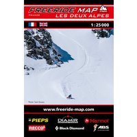 Freeride Map Les Deux Alpes - Ski von Freeride Map
