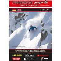 Freeride Map Oberstdorf Kleinwalsertal - Ski von Freeride Map
