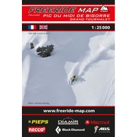 Freeride Map Pic du Midi de Bigorre/Grand Tourmalet - Ski von Freeride Map