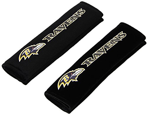 Fremont Die NFL Baltimore Ravens Seat Belt Pad (Pack of 2), Black von Fremont Die