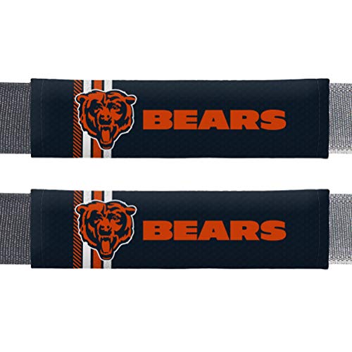 Fremont Die NFL Chicago Bears Rally Seat Belt Pads, Universal Fit, Universal Fit, Team Colors von Fremont Die