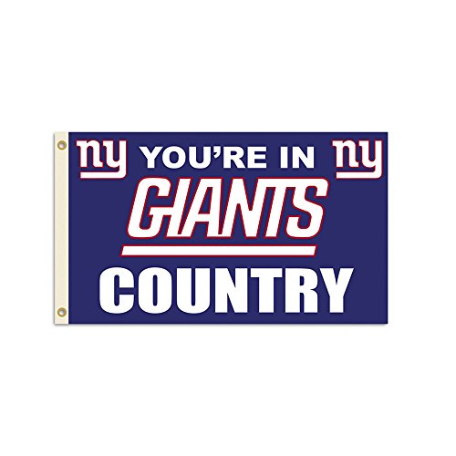 Fremont Die NFL New York Giants Flagge mit Ösen, 90 x 150 cm, in Country von Fremont Die