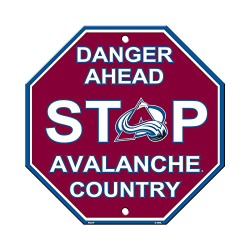 Fremont Die NHL Colorado Avalanche Stop Sign von Fremont Die