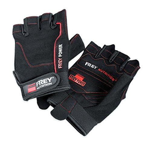 Frey Nutrition Premium Gloves Handschuhe, Schwarz, L von Frey Nutrition