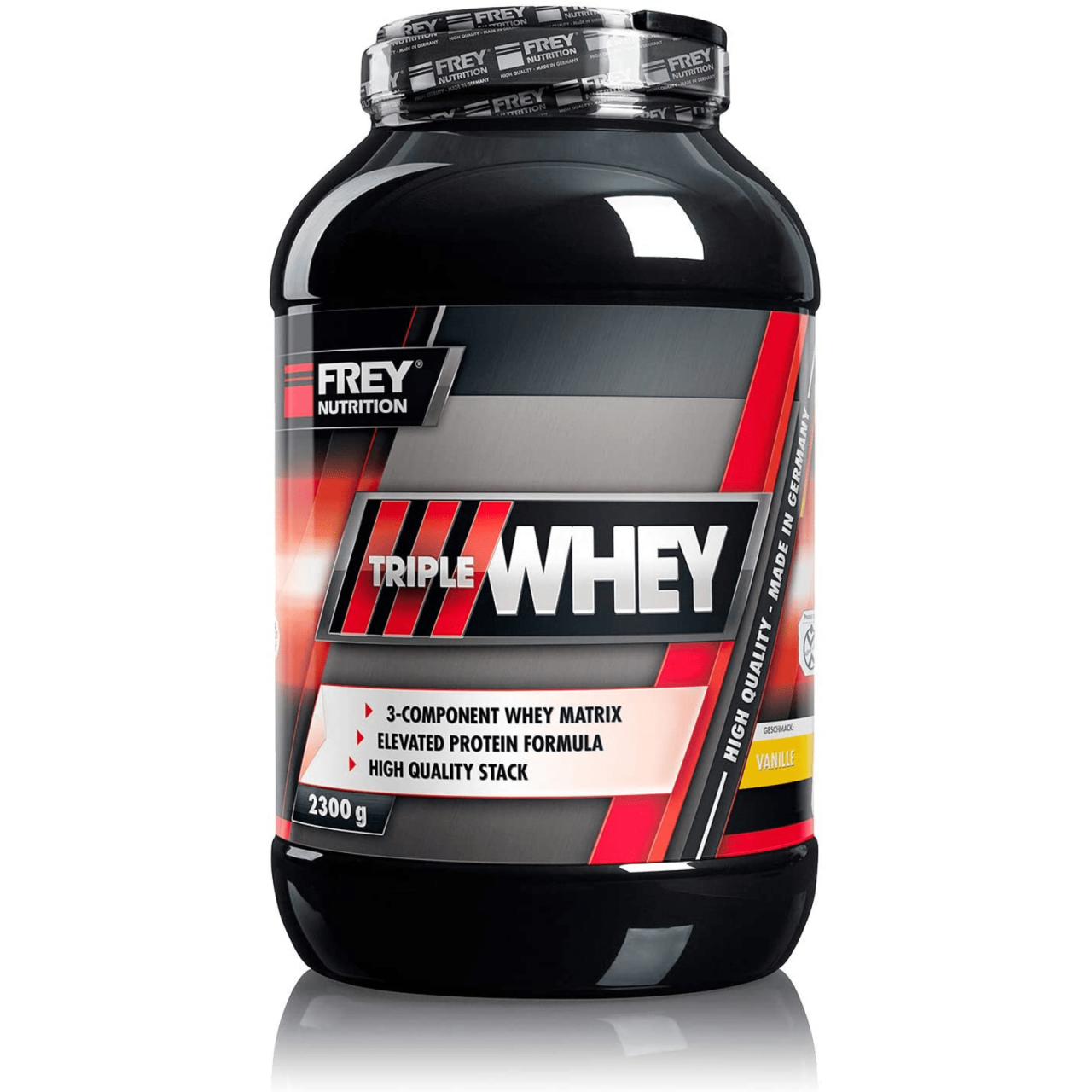 Frey Nutrition - Triple Whey Protein 2300g Eiweiss Dose von Frey Nutrition