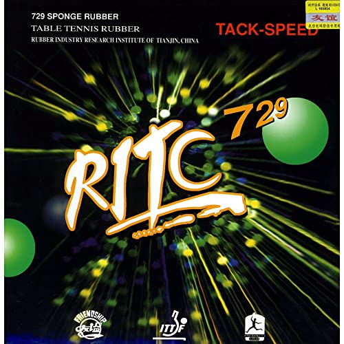 Friendship RITC 729 (1,0 mm - schwarz) | - China Tischtennis Belag | ITTF | TT-Spezial - Schütt Tischtennis von Friendship