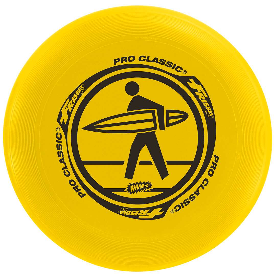 Frisbee Wurfscheibe "Pro Classic", Gelb von Frisbee