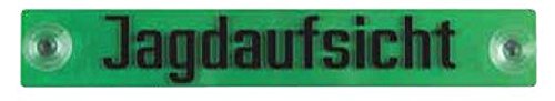 Fritzmann Autoschild Jagdaufsicht mit 2 Saugnäpfen von Fritzmann