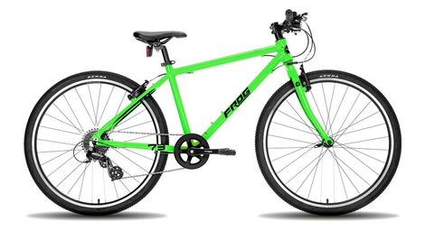 kinder mountainbike frog bikes 73 microshift mezzo 8v 26   neongrun 2022 12   14 jahre von Frog Bikes