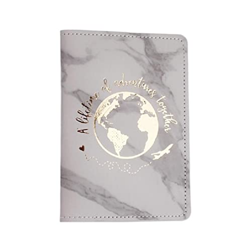 Frotox Mode Reisepasshülle aus PU-Leder für Damen Herren Visitenkarten Passdokumente Kreditkarteninhaber Brieftasche Reisepasshülle von Frotox