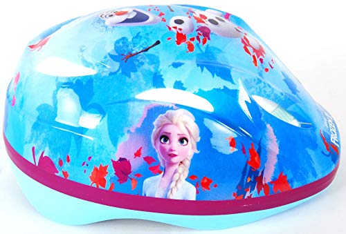 Frozen 2 Die Eiskönigin Anna & ELSA Kinder Fahrrad-Helm Deluxe Gr. 51-55 cm von Frozen - Die Eiskönigin