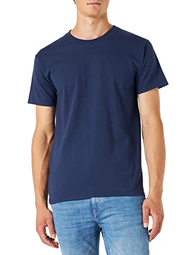 Fruit of the Loom - Classic T-Shirt 'Value Weight auch Farbsets S M L XL XXL 3XL 4XL 5XL 'Value Weight' 3XL,Navy von Fruit of the Loom