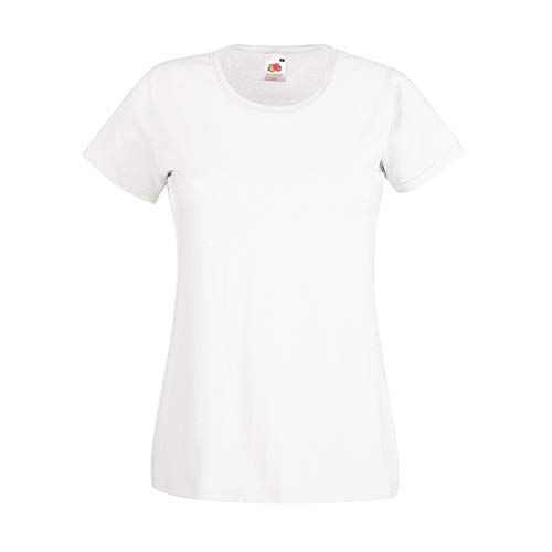 Fruit of the Loom T-Shirt Large Bianco von Fruit of the Loom