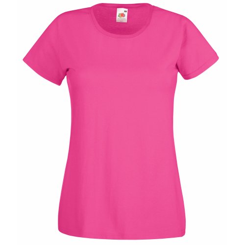 Fruit of the Loom T-Shirt Large Fuchsia von Fruit of the Loom