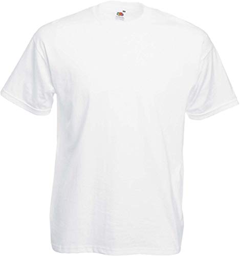 Fruit of the Loom T-Shirt S-XXXL XL,Weiß von Fruit of the Loom