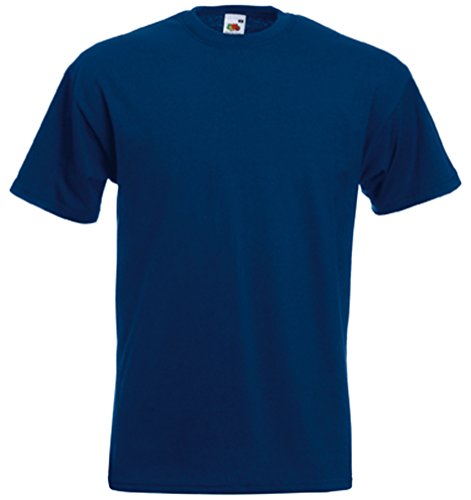 Super Premium T-Shirt für Herren Farbe navy Größe L von Fruit of the Loom