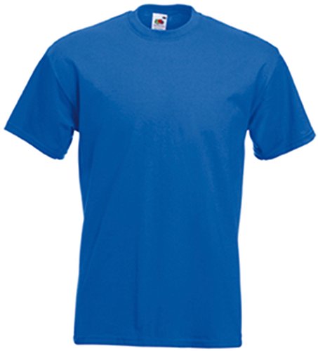 Super Premium T-Shirt für Herren Farbe royal Größe XL von Fruit of the Loom