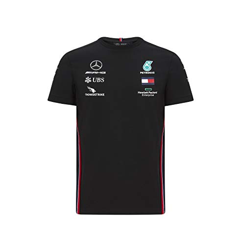 Fuel For Fans Mercedes Benz AMG Petronas F1 2020 Herren Team T-Shirt schwarz/weiß von Fuel For Fans