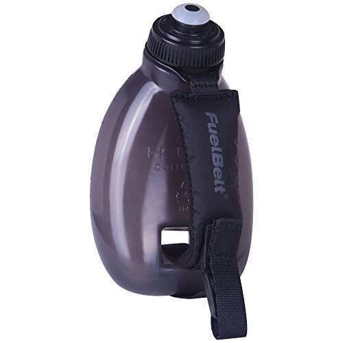 FuelBelt Helium Sprint Ergonomic Flasche, Schwarz, 10 oz/300 ml von FuelBelt