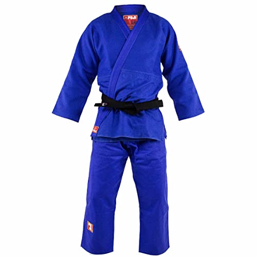 Fuji Euro Competition Judo Gi, Unisex-Erwachsene, Euro Compeition Judo Gi, blau, 5 von Fuji