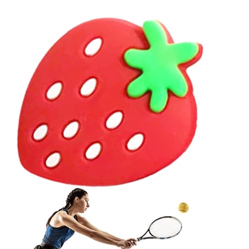 Fukamou Tennis-Stoßdämpfer, Silikon-Schutzdämpfer Für Tennisschläger - Dekoratives Cartoon-Tenniszubehör Zum Gelenkschutz, Tennisschläger, Racqueball von Fukamou