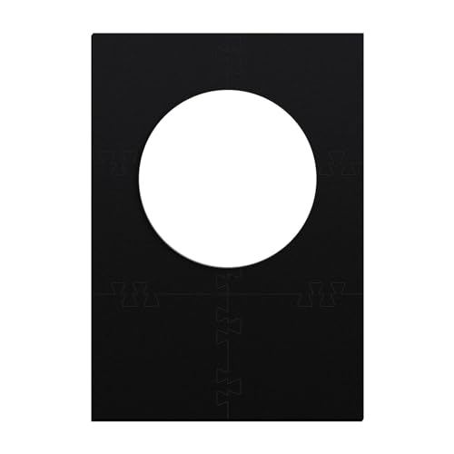 Fulenyi Dartscheiben-Wandschutz mit erweiterter Länge, 68,6 x 101,6 cm, spleißbare Dartscheiben-Rückwand-Umrandung, rechteckiger Dart-Wandschutzring, leichte Dartscheiben-Rückseite von Fulenyi