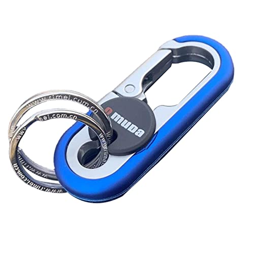 Fulenyi Schlüsselanhänger Karabiner - Auto-Schlüsselanhänger aus Zinklegierung für Herren mit Doppelring | Einfache Verwendung und Demontage von Mini-Outdoor-Werkzeugen für Frauen, Männer, Jungen von Fulenyi