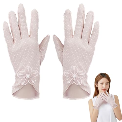 Fulenyi UV-blockierende Handschuhe, UV-Schutzhandschuhe - Damen Fahrradhandschuhe - Anti-Rutsch-Touchscreen, atmungsaktive, schnell trocknende Sonnenschutzhandschuhe zum Schutz der Hände von Fulenyi