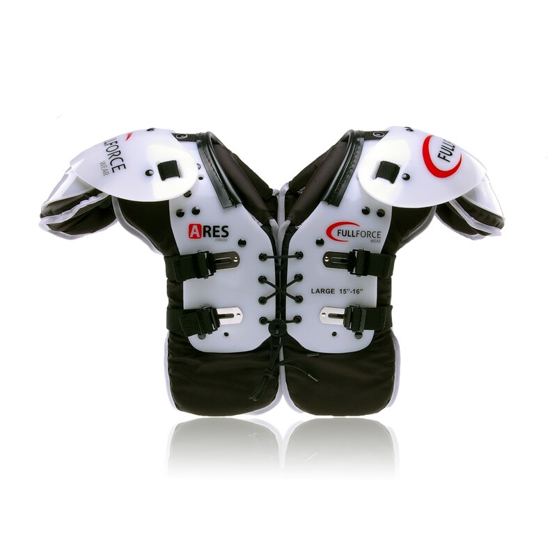 Full Force Wear American Football Ares Youth Multi Position LB/RB/OL/DL Shoulderpad, Gr. 2XL von Full Force Wear