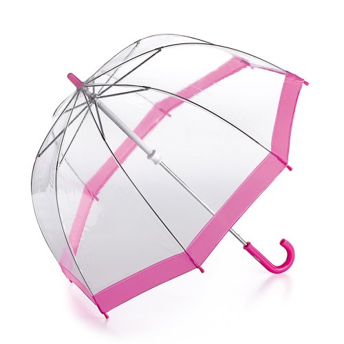 Fulton - Paraguas infantil, talla 68cm lang - talla inglesa, Farbe (Pink Trim) von Fulton