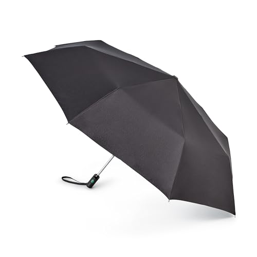 Fulton Open & Close 17 Regenschirm für Erwachsene, Schwarz, Schwarz, Einheitsgröße von Fulton