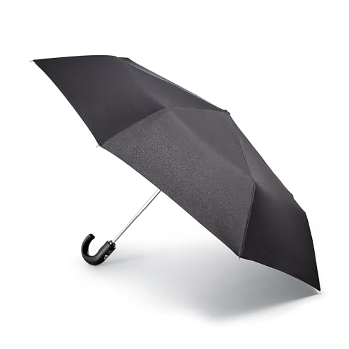 Fulton Open & Close 11 Regenschirm, Schwarz, 30 cm, Einzelbett von Fulton