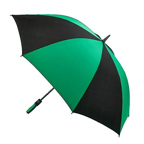 Fulton Fulton Cyclone Black/Green Regenschirm, 100 cm, 1 liters, Schwarz (Black/Green) von Fulton