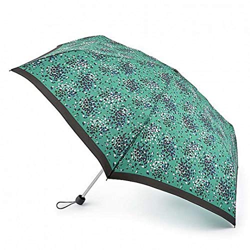 Fulton Superslim Regenschirm, 2 extra Smaragdherzen, grün, Superslim 2 Extra von Fulton