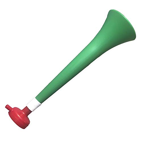 FUN FAN LINE - Packung x3 Kunststoff Vuvuzela Stadion/ungiftig Fußball Horn. Zübehor für Fußball- und Sportfeiern. Sehr Lautes Lufthorn für Animation. (Italien) von FUN FAN LINE