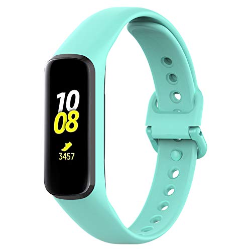 FunBand kompatibel mit Samsung Galaxy Fit 2 R220 Armband, Silikon Sport wasserdichte Fitnessuhr Ersatzarmband Ersatz Bandfür Samsung Galaxy Fit 2 R220 Smart Watch von FunBand