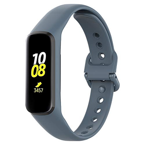 FunBand kompatibel mit Samsung Galaxy Fit 2 R220 Armband, Silikon Sport wasserdichte Fitnessuhr Ersatzarmband Ersatz Bandfür Samsung Galaxy Fit 2 R220 Smart Watch von FunBand