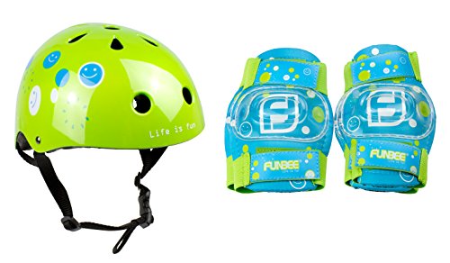 Funbee OFUN318-G Unisex Protektoren Set Kinder Multicolored, S (50-52) von Funbee