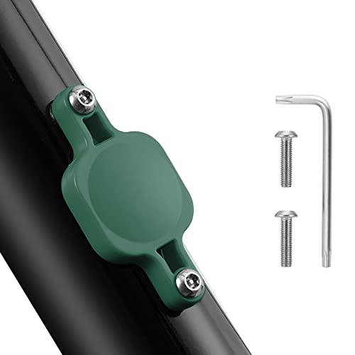 FuninCrea Airtag Schutzhülle kompatibel mit Apple Leichter und Langlebiger Airtag Halter für Kratzfeste Schutzhülle mit Anti-Verlieren Fahrradzubehör Kompatibel mit Airtag (Grün) von FuninCrea