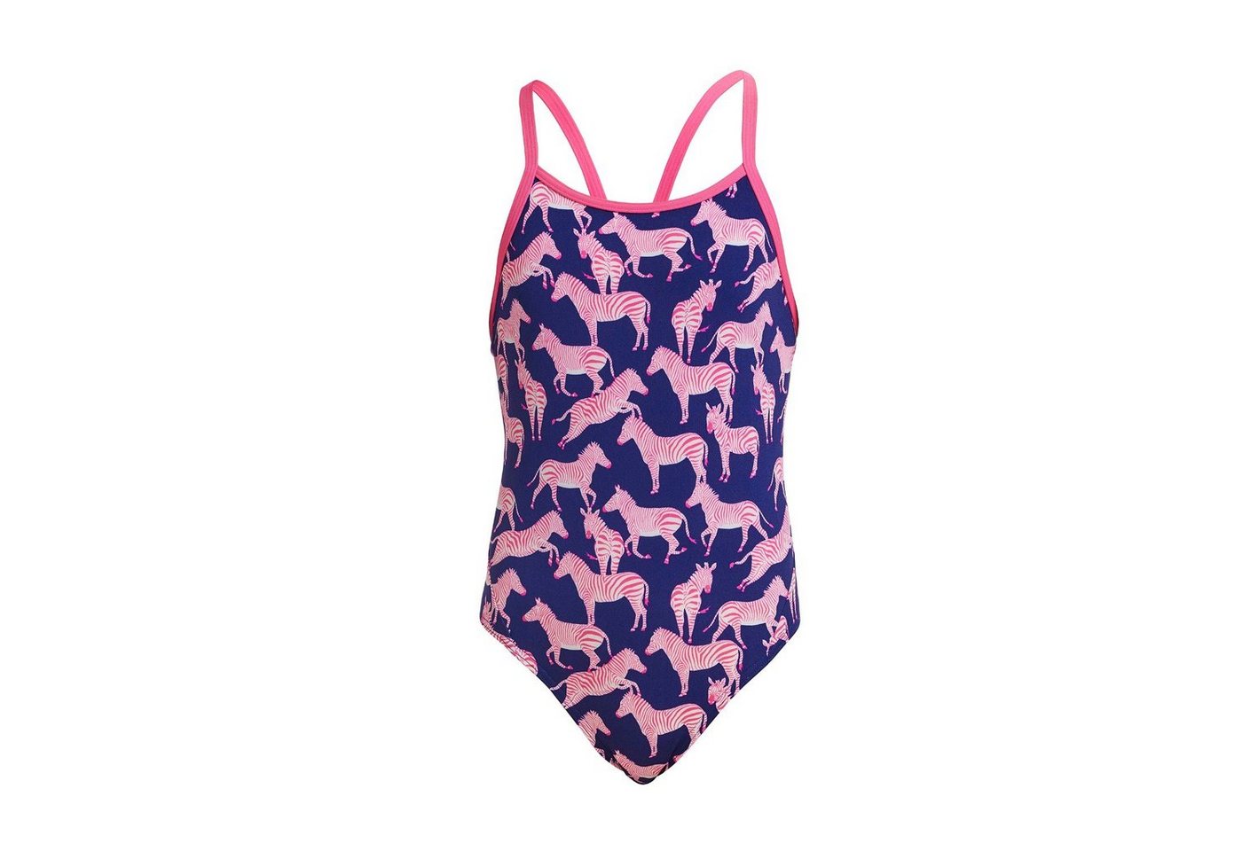 Funkita Badeanzug Sweet Stripes Mädchen Schutz 50+ chlorbeständig schnelltrocknend von Funkita