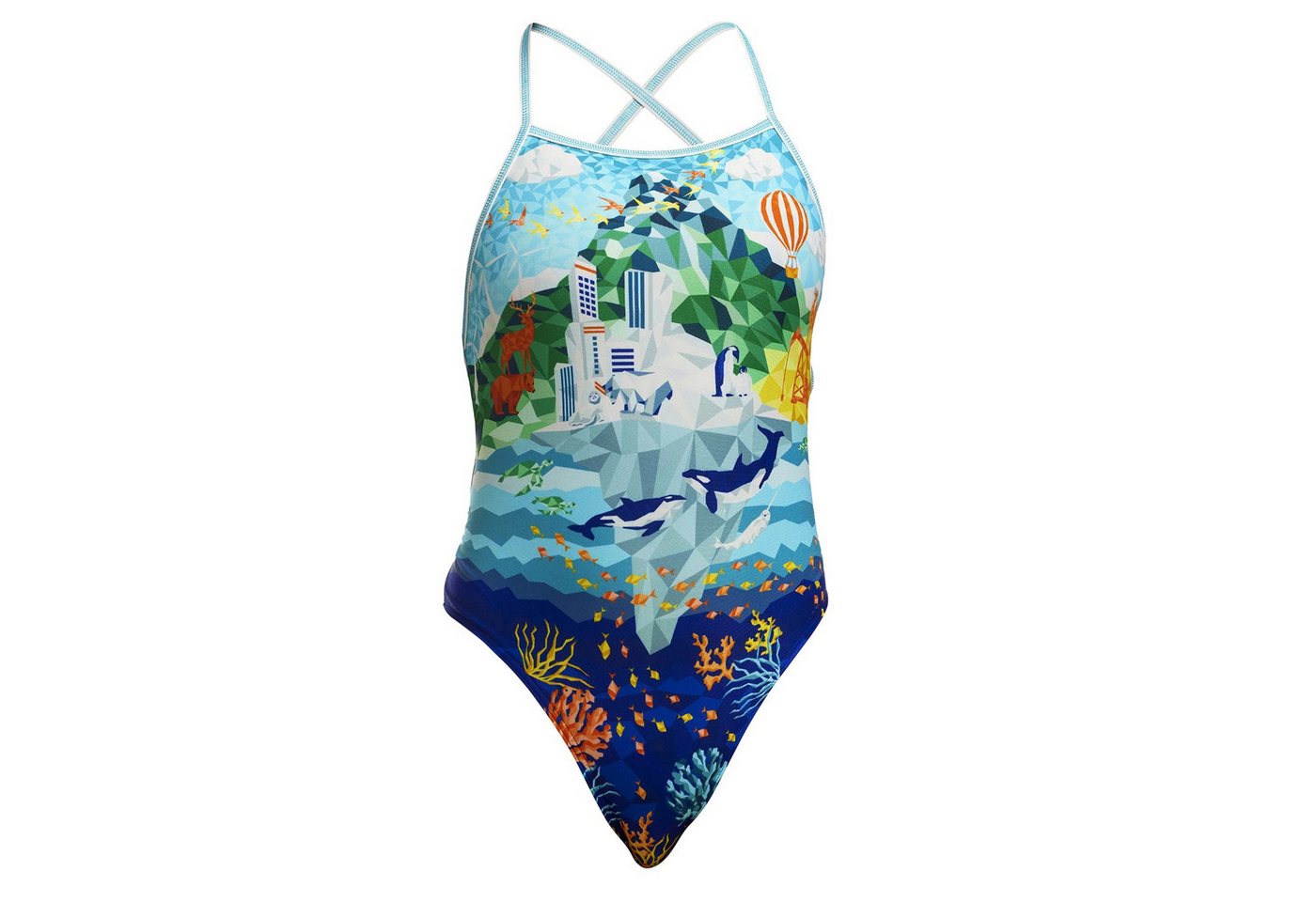 Funkita Badeanzug Wildermess für Mädchen Schwimmanzug von Funkita