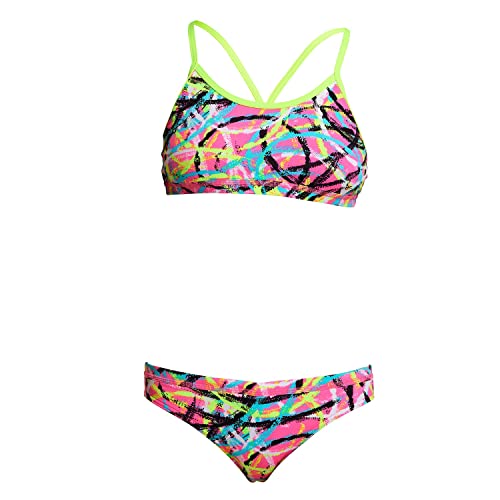 Funkita Bikini Mädchen Donut Delight chlorbeständig, Kinder Größen:140 von Funkita