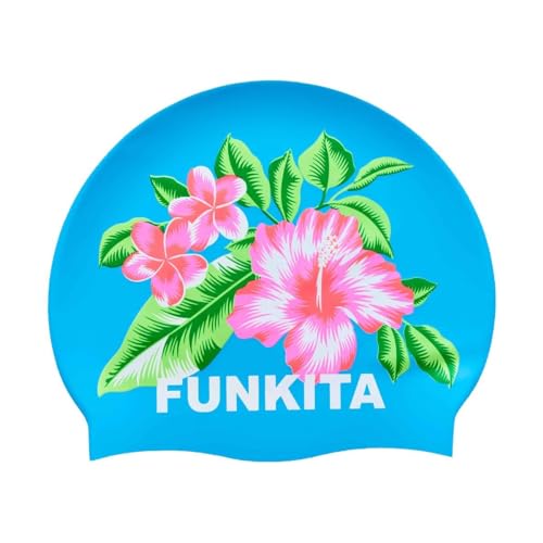 Funkita Blaue Hawaii-Badekappe, mehrfarbig von Funkita