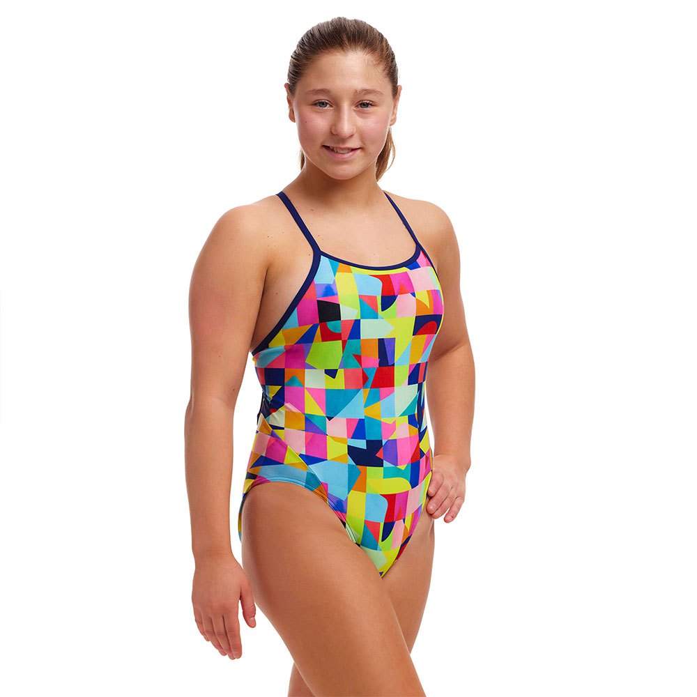 Funkita Diamond Back Swimsuit Mehrfarbig 10 Years Mädchen von Funkita